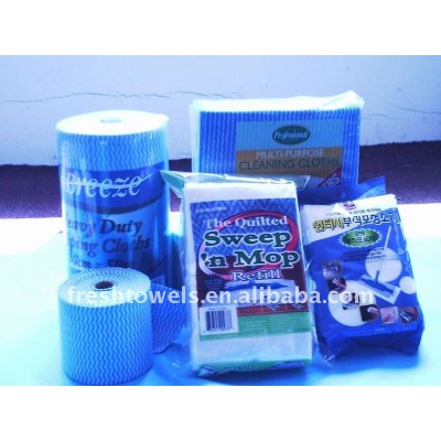 nonwoven cleaning cloth